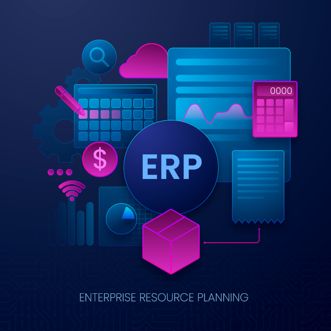 ERP system diagram